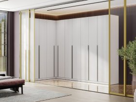 Гардеробная Эккервуд (белый) в Чанах - chany.mebel-nsk.ru | фото
