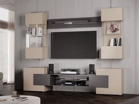 Гостиная Фэнтези (кашемир/графит) в Чанах - chany.mebel-nsk.ru | фото