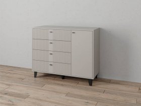Комод «Катрин-13» (кашемир/сантьяго софт) в Чанах - chany.mebel-nsk.ru | фото