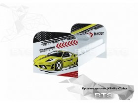 Кровать детская Тойс Champion КР-08 (BTS) в Чанах - chany.mebel-nsk.ru | фото