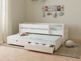 Кровать двухуровневая с ящиками «Лапландия» в Чанах - chany.mebel-nsk.ru | фото
