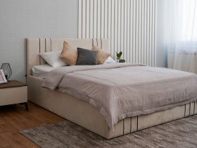 Кровать двуспальная 1,8м с подъем. мех. Леванте в Чанах - chany.mebel-nsk.ru | фото