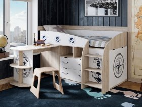 Кровать комбинированная «Немо» в Чанах - chany.mebel-nsk.ru | фото