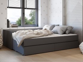 Кровать-трансформер Симпл КР-51 (графит) в Чанах - chany.mebel-nsk.ru | фото