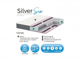 Матрас Silver Six в Чанах - chany.mebel-nsk.ru | фото