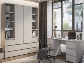 Модульная детская Люмо (кашемир) в Чанах - chany.mebel-nsk.ru | фото