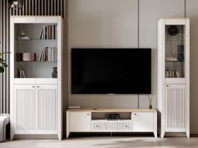 Модульная стенка Валенсия в Чанах - chany.mebel-nsk.ru | фото