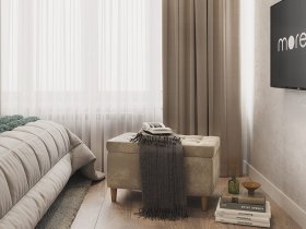 Пуф Чарли-2 (капучино) в Чанах - chany.mebel-nsk.ru | фото