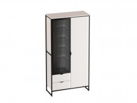Шкаф 2 дв 2 ящ Нора (персидский жемчуг) (гостиная) в Чанах - chany.mebel-nsk.ru | фото