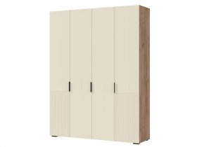 Шкаф четырехстворчатый (комби) Соната ШК-04 в Чанах - chany.mebel-nsk.ru | фото