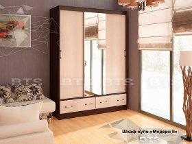 Шкаф-купе «Модерн-2» 1,5м в Чанах - chany.mebel-nsk.ru | фото