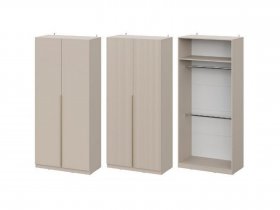 Шкаф ШК-100 Эккервуд (меланж) в Чанах - chany.mebel-nsk.ru | фото