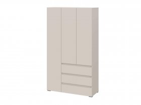 Шкаф трехстворчатый с ящиками Люмо ШК-06 в Чанах - chany.mebel-nsk.ru | фото