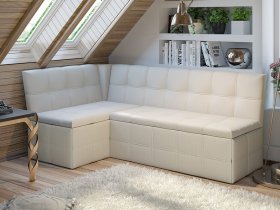 Скамья угловая со спальным местом «Домино» (кашемир) в Чанах - chany.mebel-nsk.ru | фото