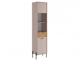 Стеллаж Доминика (кашемир/дуб крафт золотой) в Чанах - chany.mebel-nsk.ru | фото