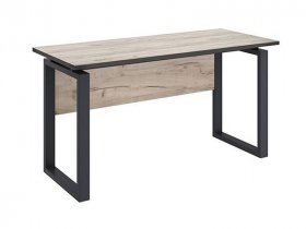Стол офисный Ст077.0_140 Гермес лофт (дуб крафт серый) в Чанах - chany.mebel-nsk.ru | фото
