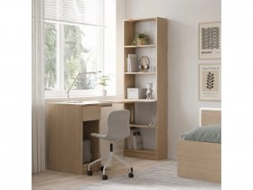 Стол письменный угловой «Лайт» 10.01 (плэйн) в Чанах - chany.mebel-nsk.ru | фото