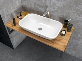 Столешница GRUNGE LOFT 100 Дуб Вотан в Чанах - chany.mebel-nsk.ru | фото