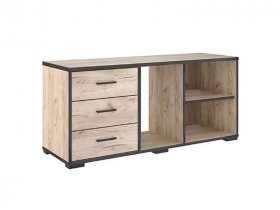 Тумба 1200 Тм075.0 Гермес лофт (дуб крафт серый) в Чанах - chany.mebel-nsk.ru | фото