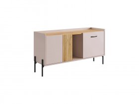 Тумба Доминика (кашемир/дуб крафт золотой) в Чанах - chany.mebel-nsk.ru | фото